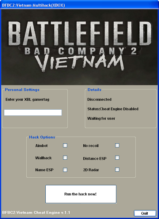 battlefield bad company 2 no recoil hack